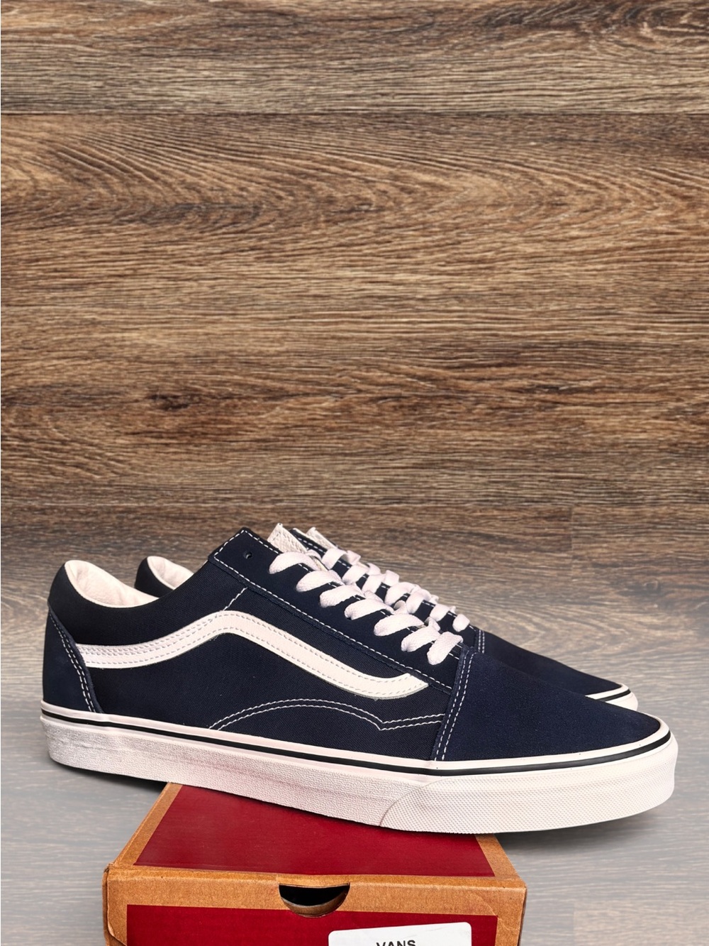 Vans Old Skool Sneakers Size 13 Men Parisian Night/True White Brand New